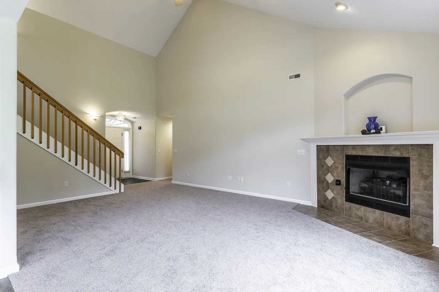 Vaulted great room